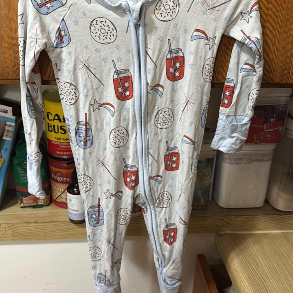 Kids One Piece Pajama with Fun Print
